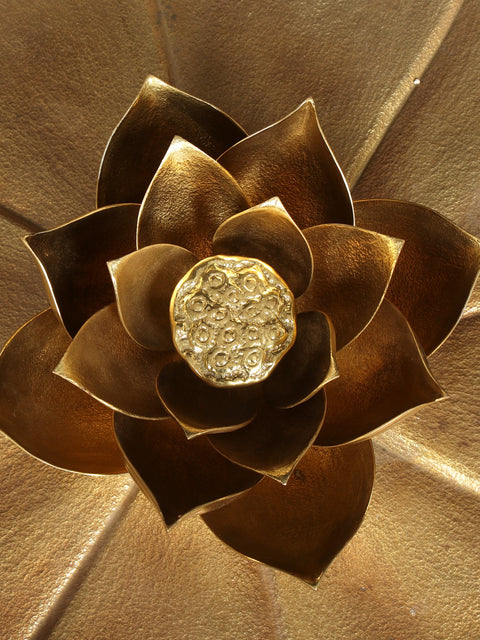 Huge Lotus Urli | Made of Brass