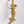 Brass Door Handle with Dagger Motif