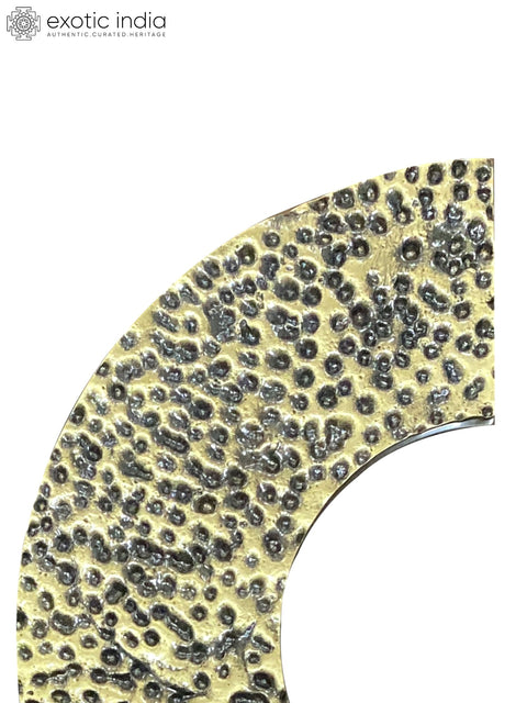 6" Brass Semi-Circle Door Handle