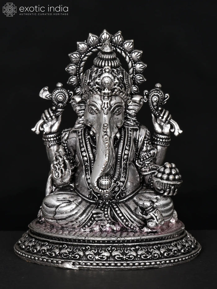 Small Brass Superfine Lord Ganapati Idol