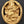 6" Small Wall Hanging Blessing Ganesha in Brass