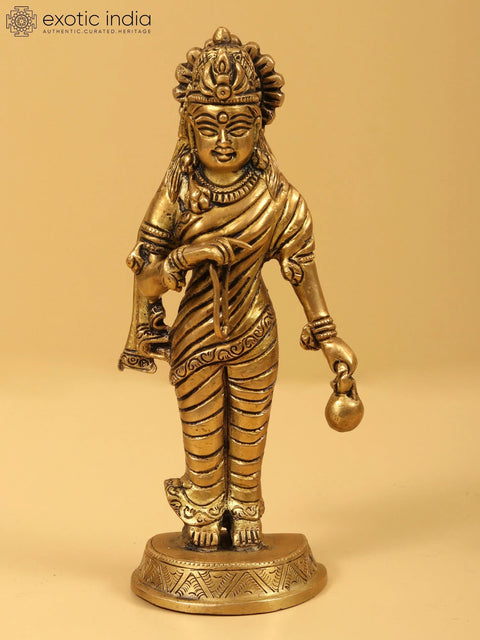 9" Set of Navadurga Statues in Brass