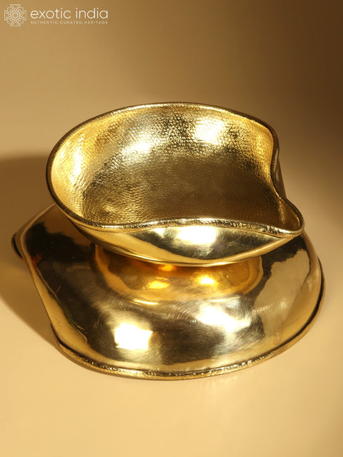 Brass Designer Urli (Set of 2)