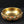 10" Hand Painted Papier Mache Bowl with Brass Inside | 24 Karat Gold Work | From Kashmir
