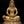 4" Small Lord Hanuman Idol Seated on Lotus Pedestal