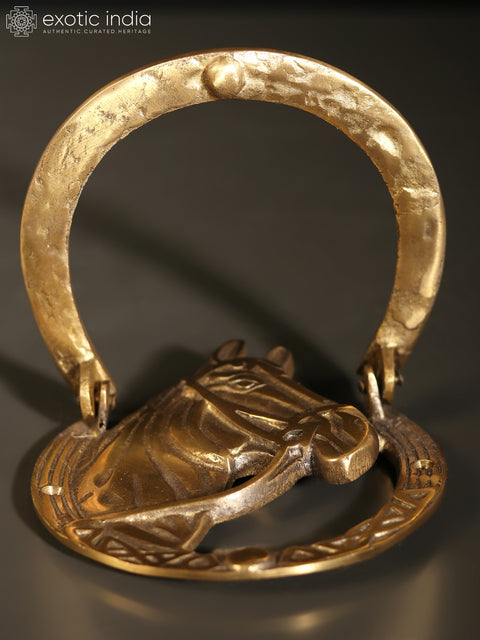 5" Brass Horse Door Knocker