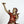 30" Large Beautiful Girl Playing with Butterflies | Brass Sculpture