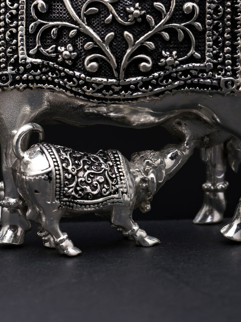Small Superfine Cow and Calf | Brass Statue