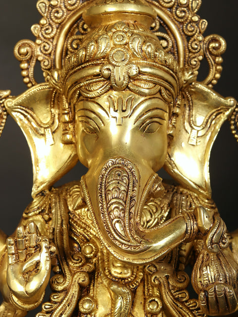 20" Superfine Idol Of Auspicious Ganesha
