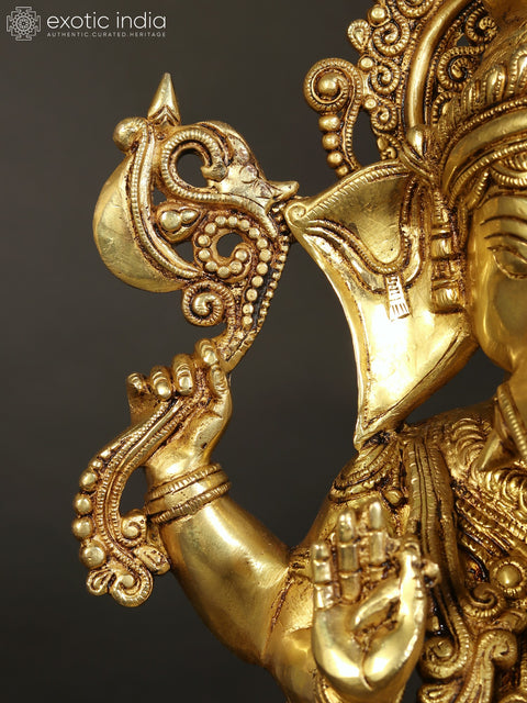20" Superfine Idol Of Auspicious Ganesha