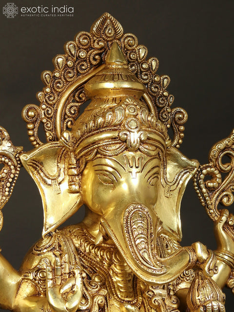 20" Superfine Idol Of Auspicious Ganesha