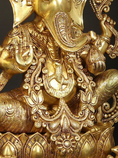 20" Superfine Idol Of Auspicious Ganesha