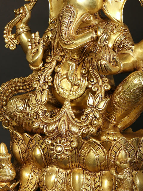 20" Superfine Idol Of Auspicious Ganesha