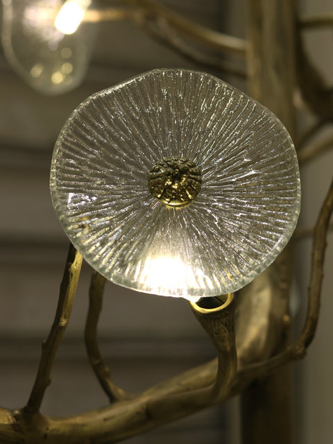 92" Brass Attractive Roof Lamp Of Tree Branches