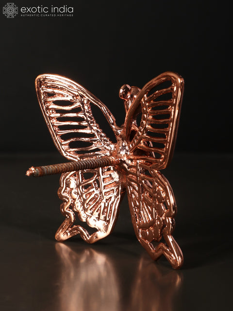 3" Small Beautiful Angel | Wall Decor | Brass with 24 Karat Rose Gold Plating