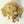 5" Small Ganesha Face Wall Hanging Statue in Brass
