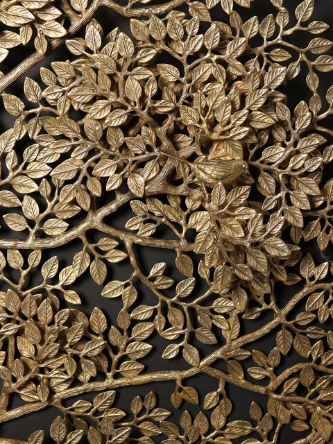 64" Large Size Tree of Life with Perched Birds | Wall Hanging
