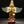11" Brass Colorful Garuda Statue - Vahana of Lord Vishnu