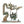 18" Radha Krishna Idol Swinging on Kadamba Tree | Brass Statue