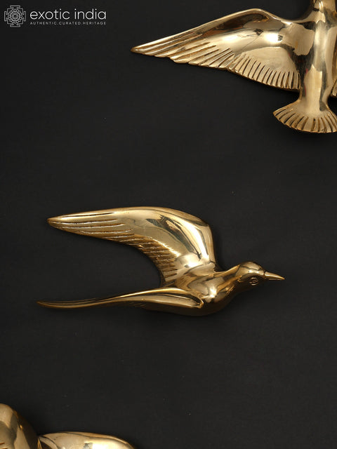 Decorative Wall Hanging Birds | Set of Five | Wall Decor