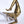 5" Small Brass Statue of Half Scorpion and Half Human Practicing Yoga