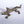 12" Monkey on Crocodile Brass and Stone Sculpture | Table Decor