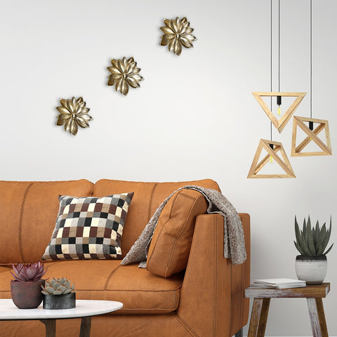4" Triple Layers Designer Flower | Farmhouse Wall Decor