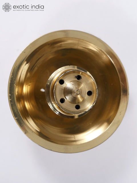 3" Brass Incense Stick Stand/Puja Agarbatti Stand