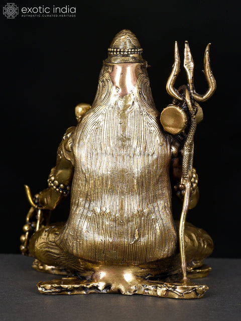 Superfine Blessing Lord Shiva | Brass Statue