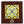 4" Wood Framed Designer Tile Wall Hook