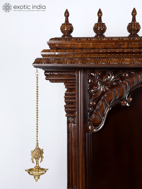 61" Large Size Designer Temple with Lamps