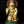 19" Colorful Blessing Lord Hanuman Brass Statue