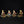 8" Female Folk Musicians | Set of Four | Brass Statues with Inlay Work