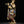17" Lord Krishna Playing Flute on Lotus Pedestal | Brass Statue with Inlay Work