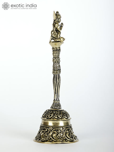 Superfine Lord Hanuman Bell in Brass (Multiple Sizes)