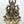 Superfine Four-Armed Blessing Lord Ganesha Seated on Lotus | Multiple Sizes Brass Statues