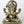 Small Superfine Good Luck Ganesha Brass Statue in Blessing Gesture