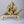 10" Four Armed Relaxing Lord Ganesha | Brass Statue