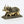 4" Small Superfine Decorated Nandi Statue in Brass