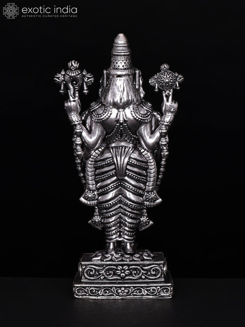 8" Superfine Lord Tirupati Balaji Brass Statue with Garuda | Different Sizes Venkateshvara Idol