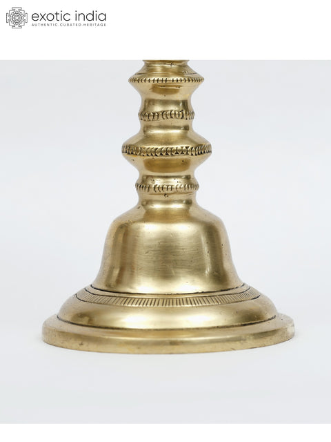 6" Designer Brass Agarbatti Stand/Incense Stick Holder