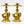 6" Brass Elegant Pair of Angels Table Showpiece Candle Holders