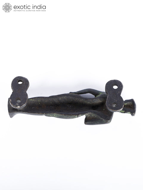 5" Egyptian Door Handle in Brass