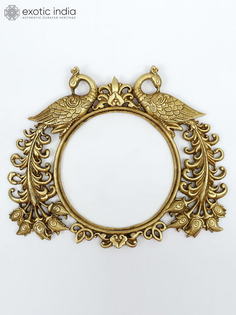 10" Peacocks Design Wall Hanging Frame