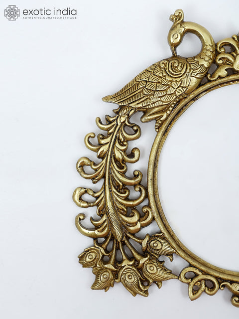 10" Peacocks Design Wall Hanging Frame