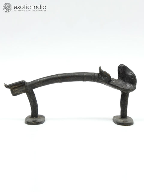 6" Sheep Design Vintage Style Brass Door Handle