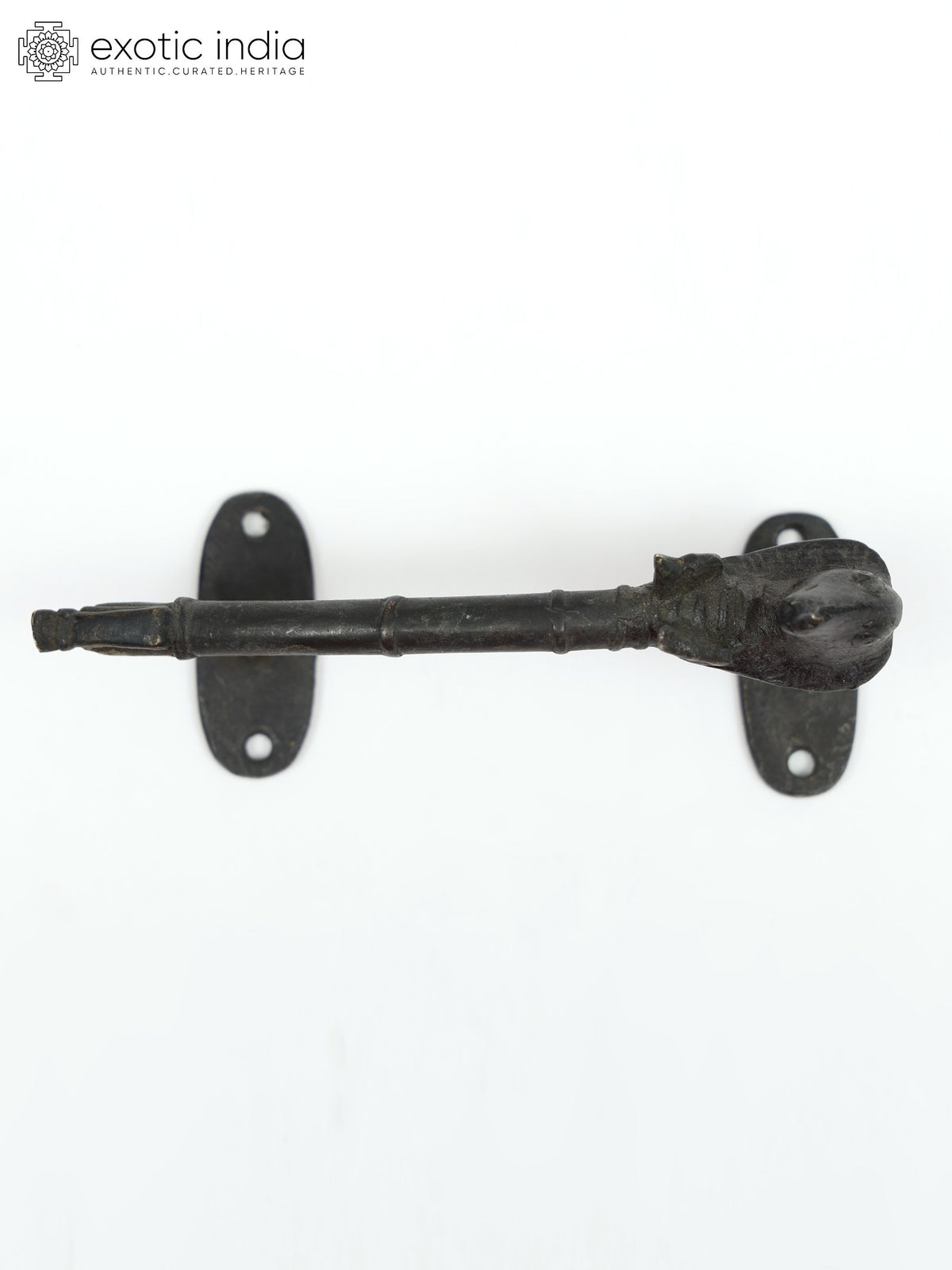 6" Sheep Design Vintage Style Brass Door Handle