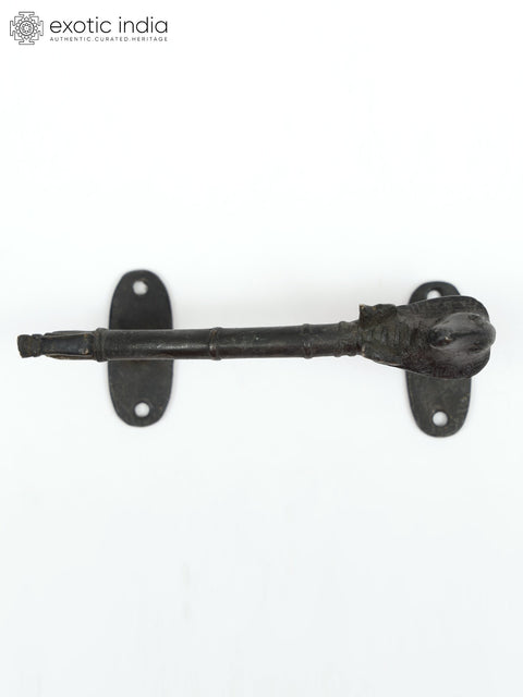 6" Sheep Design Vintage Style Brass Door Handle