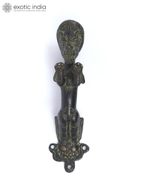 8" Yali Design Door Handle in Brass