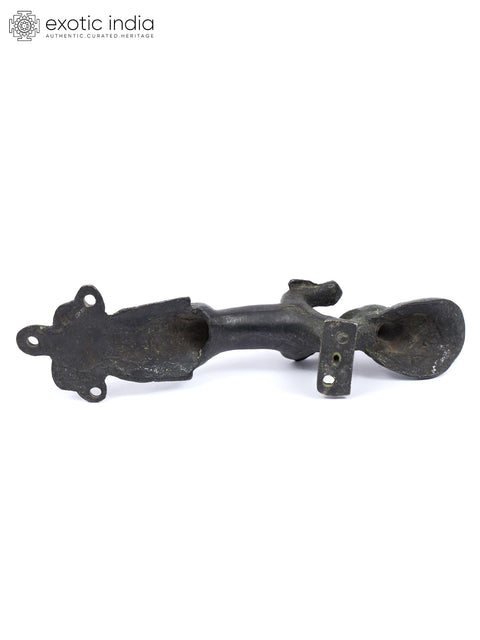 8" Yali Design Door Handle in Brass